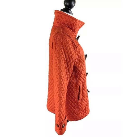 NAUTICA Orange Quilted Coat - Picture 2 of 4